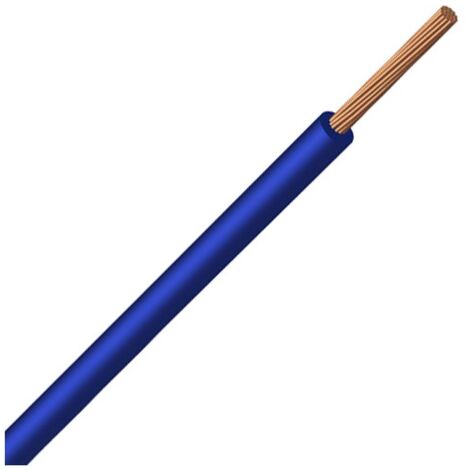 Câble unipolaire style 1015 H05V2-K AWG 20 Bleu