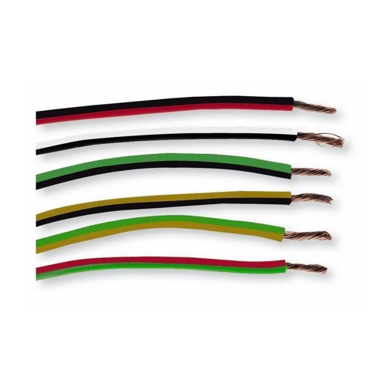 

Cable Unipolar N07V-K sec. 6,00 mmq Amarillo/Verde