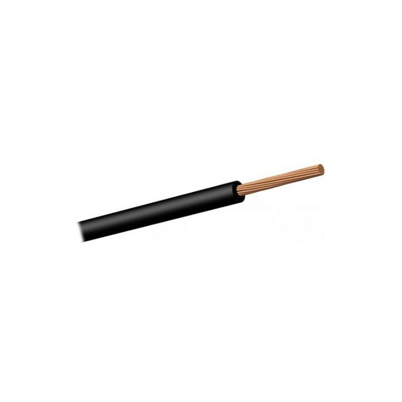 

Cable unipolar FG/19 CEI 20-22 Negro sección 1,5 mmq