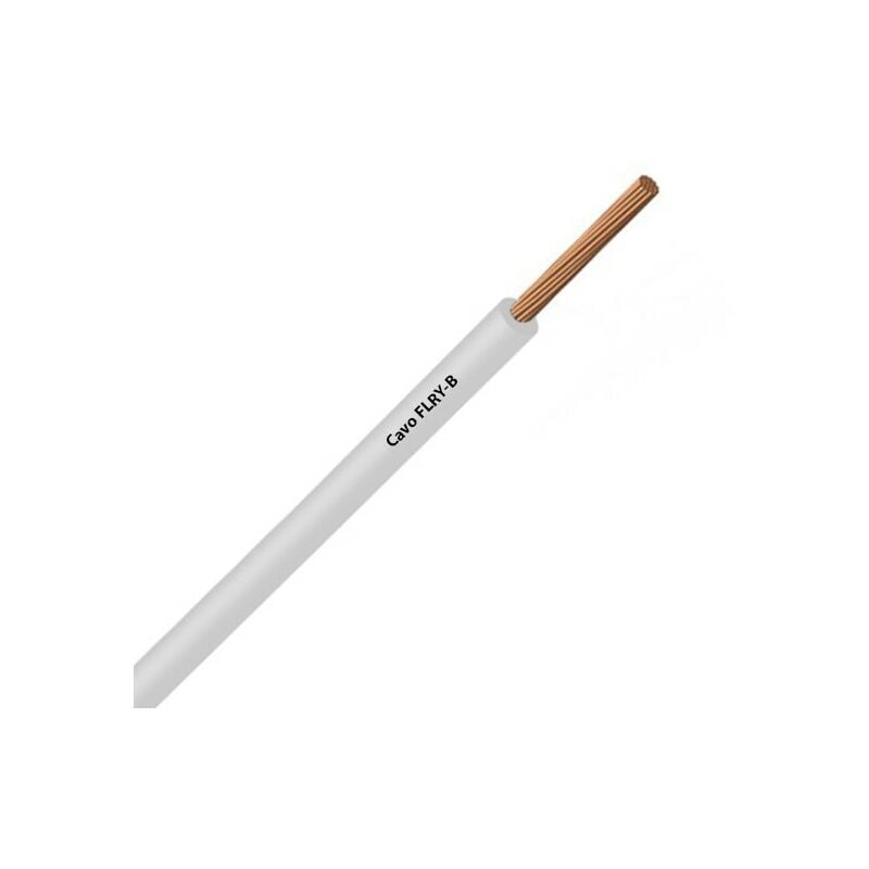 

Cable Unipolar FLRY-B ISO 6722 Clase B 0,50 mmq Blanco