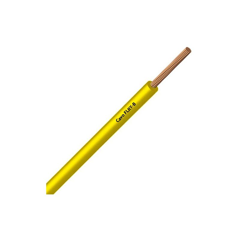 

Errebi Group - Cable Unipolar FLRY-B ISO 6722 Clase B Sec. 0,35 mmq amarillo