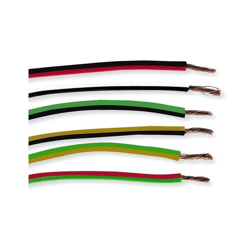 

Errebi Group - Cable Unipolar FLRY-B ISO 6722 Clase B Sec. 0,50 mmq Rojo/azul