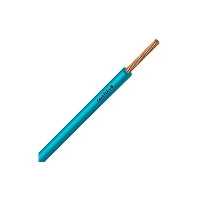 

Cable Unipolar FLRY-B ISO 6722 Clase B Sec. 1,00 azul claro