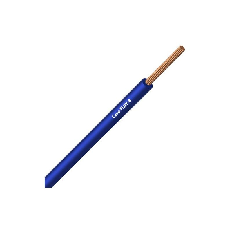 

Cable Unipolar FLRY-B ISO 6722 Clase B Sec. 1,50 mmq Azul