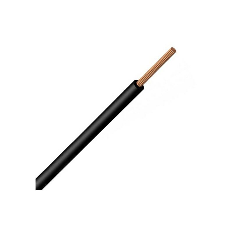 

Cable Unipolar FLRY-B ISO 6722 Clase B Sec. 1,50 mmq Negro