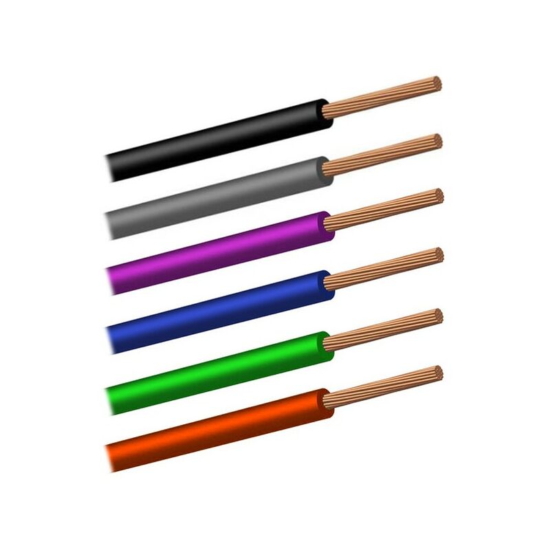 

Cable unipolar H07Z-K sección 4 mmq Marròn