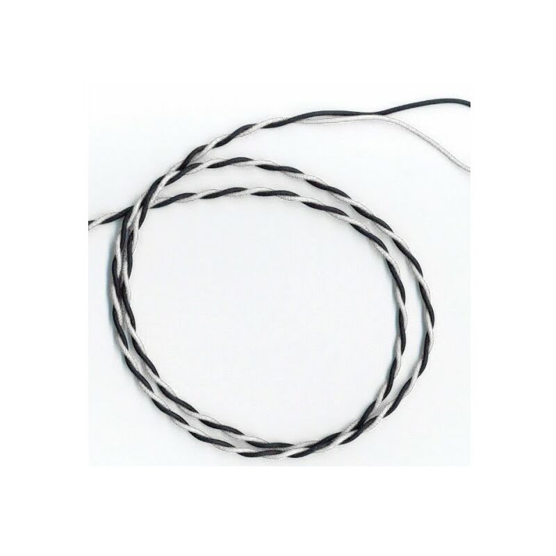 

Cable Unipolar FLRY-B 6722 Twisted 2x1,00 mmq Blanco - Blanco/Negro