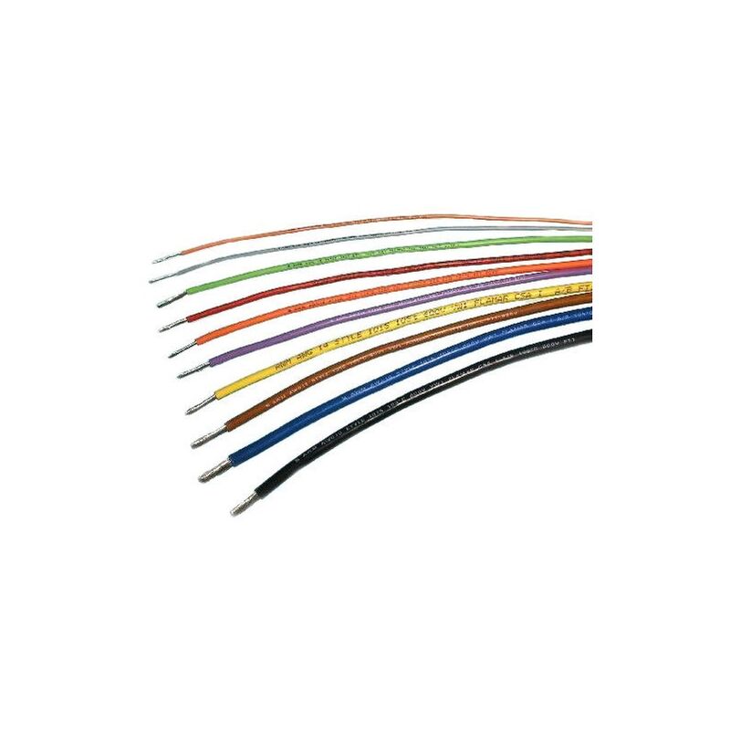 

Cable unipolar UL Style 1061 AWG 26 Naranja