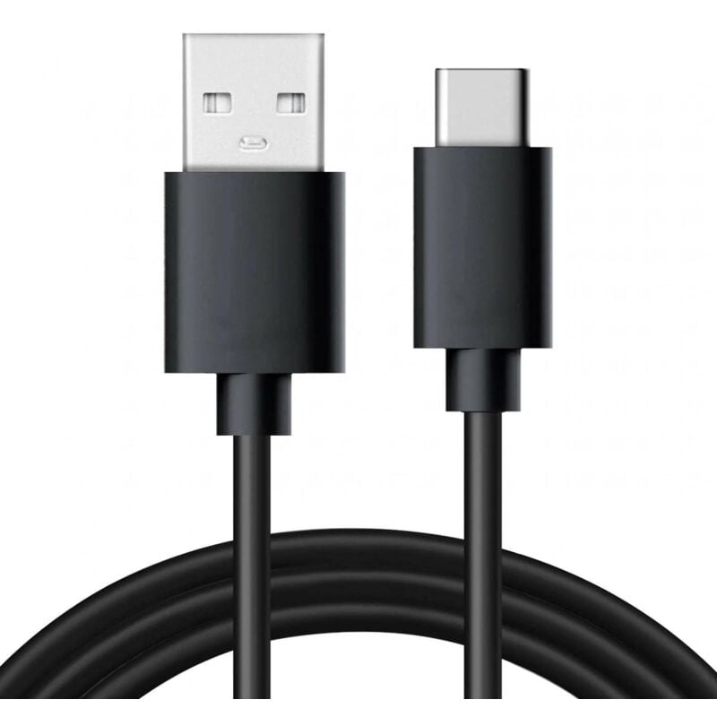 

Cable USB 2.0 3A Tipo C macho - Tipo A macho 1 M Negro