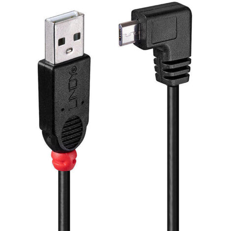 Cable USB 2.0 A a Micro USB B LINDY 31975 50 cm Negro