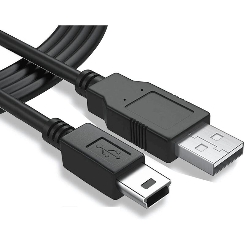 

Cable USB 2.0 A/M-mini USB 5pin/M 1.8 M Negro