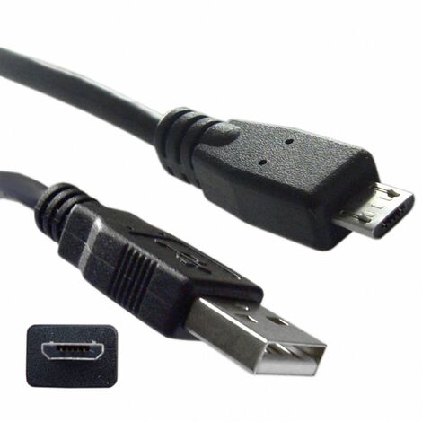 Cable USB 2.0 a MicroUSB 1m M/M - Cable USB
