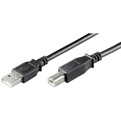 Câble USB 2.0 A vers B 1mts NOIR