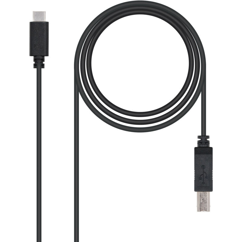 

Cable USB 2.0 B A USB-C 1m