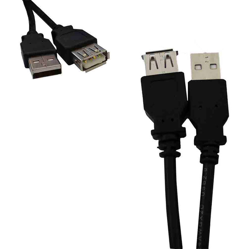 

Cable usb 2.0 macho - hembra 5m - EDM