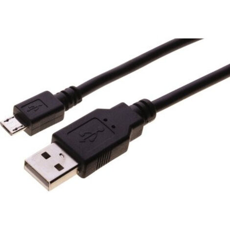 Câble USB 2.0 Micro USB Mâle vers USB 2.0 Mâle, Longueur 1,50 m, Compatible avec HTC et autres appareils, Garantie 2 ans