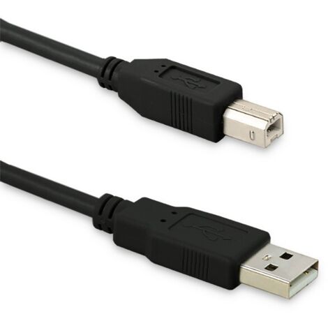 Cable USB 2.0 Qoltec A macho B macho 5 m