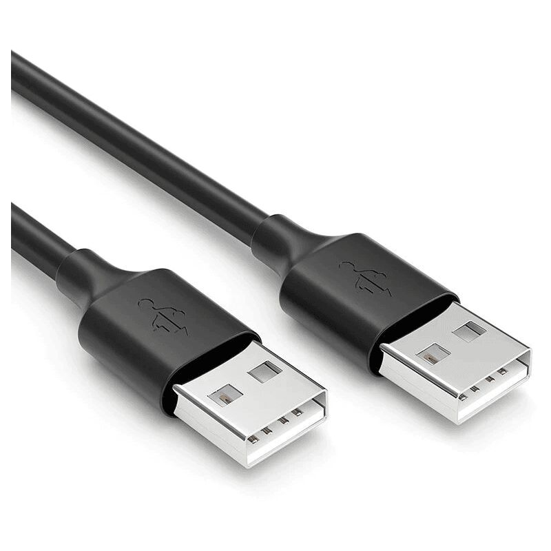 

Cable USB 2.0 tipo A macho - macho 1 M Negro