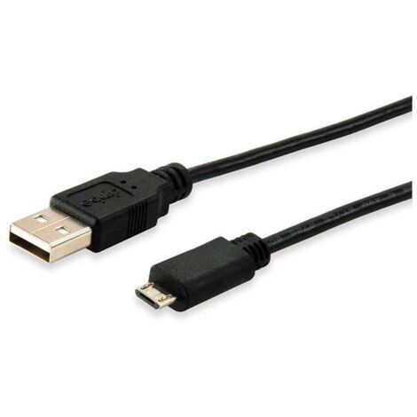 CABLE USB 2.0 TIPO A - MICRO USB B 1,8M