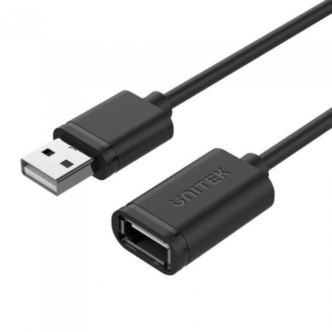 Câble USB 2.0 UNITEK - rallonge de 5 m, transfert de données rapide