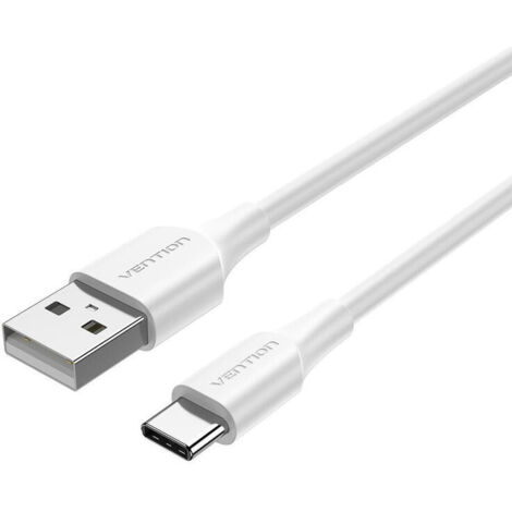 Cable USB 2.0 Vention CTHWG/ USB Tipo-C Macho - USB Macho/ 1.5m/ Blanco
