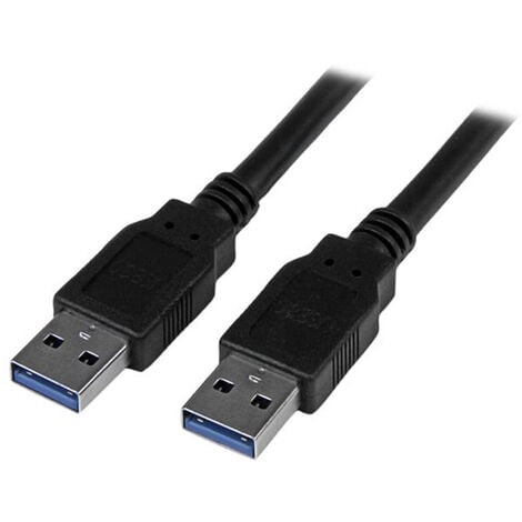 Cable USB 3.0, A-A, macho-macho, 2m, negro  51265