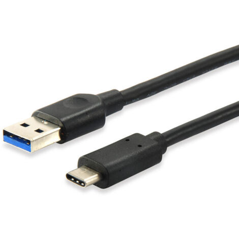 Cable USB 3.0 A a Micro USB B Equip 128343 Negro