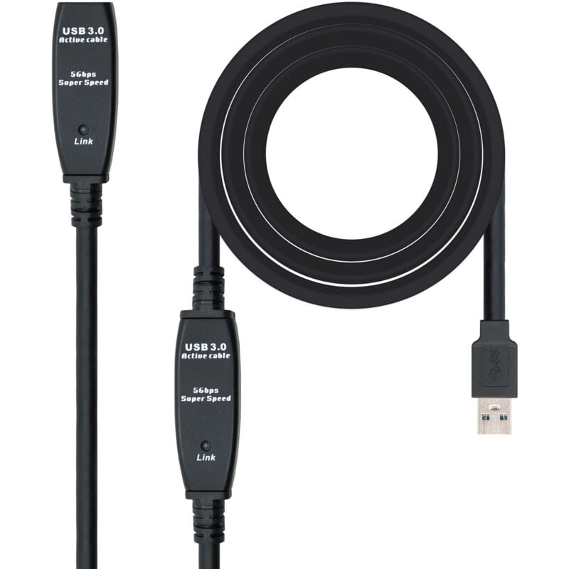 

Cable USB 3.0 Activo 10m Prolongador