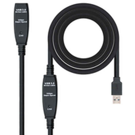 Cable USB 3.0 Con Amplificador A/M-A/H Prolongador Longitud 15m
