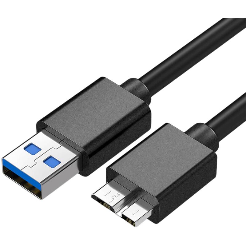 

Cable USB 3.0 micro B macho 0.50 M Negro