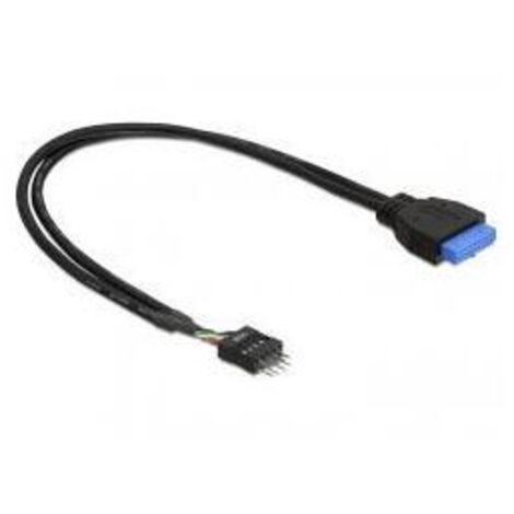 Cable Usb 3.0 Socket A Usb 2.0 Placa 0.30 Mts