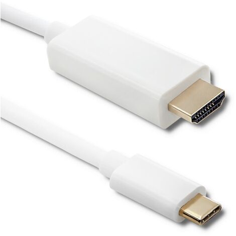 Cable USB 3.1 tipo C macho / HDMI A macho Qoltec  4K  Modo alternativo  2 m