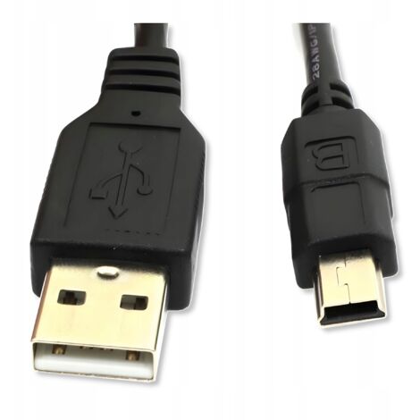 Cable USB A DKE2 USB Mini USB para cámara Cable de navegación Largo 5m