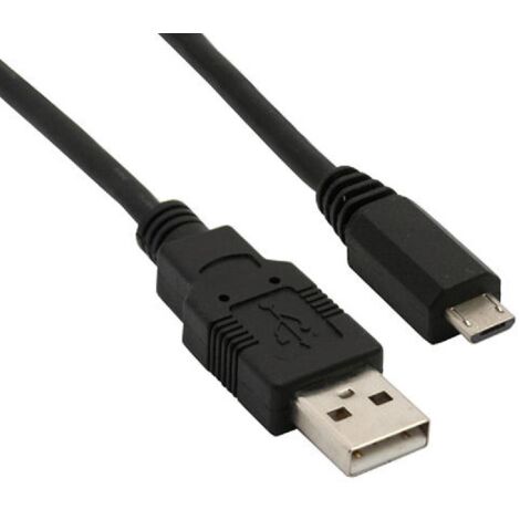 Cable USB A Male micro USB male 0.8m