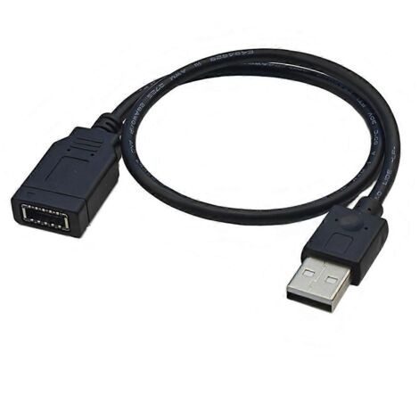 Câble USB-A mâle vers Type-C pour panneau avant