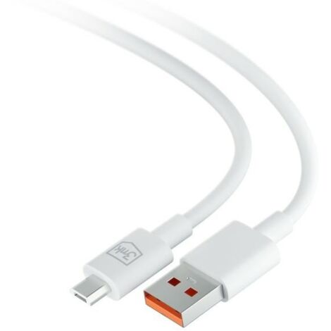 Câble USB-A vers Micro USB 3MK 1,2 m Charge rapide Blanc