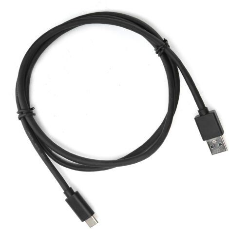 Câble USB-A vers USB-C 1M Noir pour Transfert Audio et Données Universel