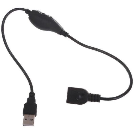 Câble USB avec interrupteur, 1 rallonge USB mâle vers femelle avec interrupteur intégré