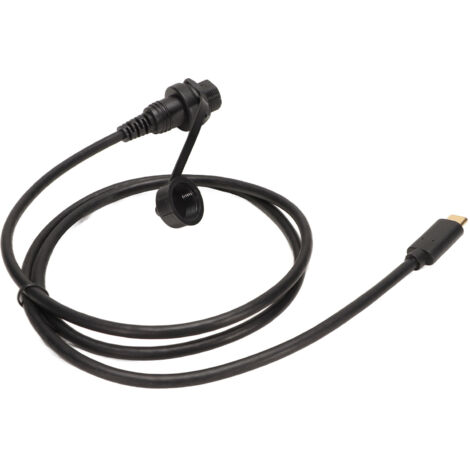 Câble USB-C 3A 10Gbps pour Tableau de Bord Véhicule, Bateau, Moto