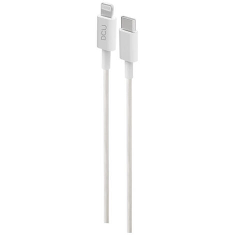 Cable USB-C a Lightning iPhone DCU 1 Blanco 1 m