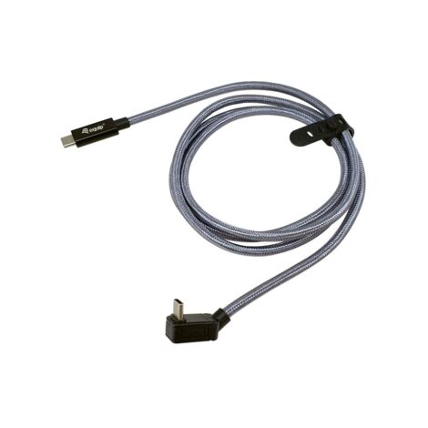 CABLE USB-C A USB-C 3M EQUIP 128423 ACODADO MACHO USB 3.2 240W 4K 20GBPS