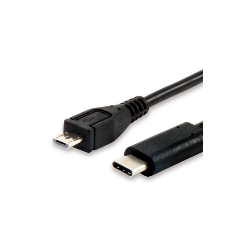 

Cable usb-c a usb tipo b micro b macho 1 metro equip 12888407 para carga (3a) o datos (480mb/s)