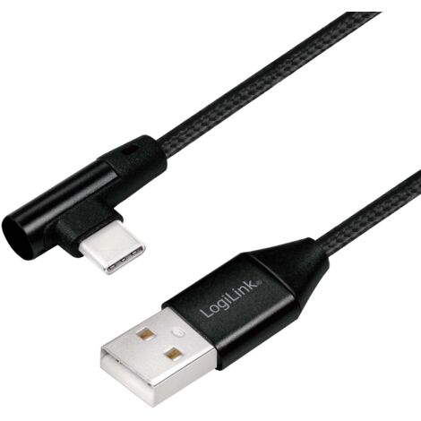 Cable usb c coude usb 20 max 15w 03m