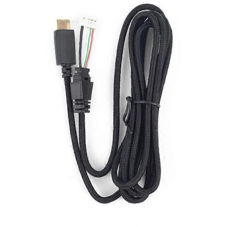 Câble USB-C de remplacement de 1,5 m, extrémité ouverte, fil nu pour ASUS ROG Delta / Delta S