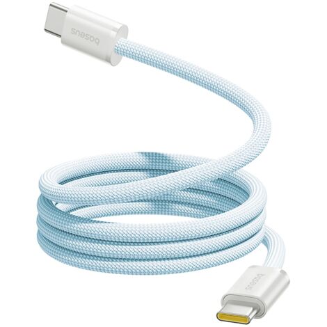 Câble USB-C Dynamic 4 Pro 100 W 1 m à assembler soi-même - Bleu