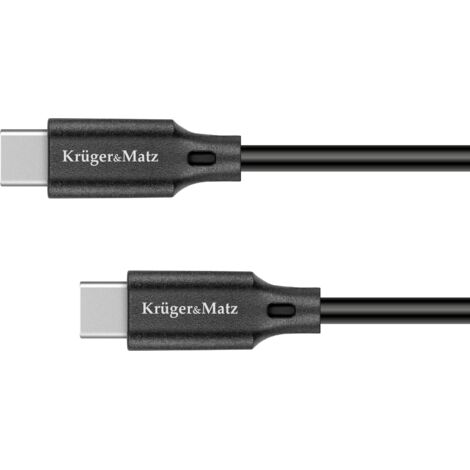 Cable USB-C tipo C de 1 m, PD, 100 W, 5 A, Kruger&Matz