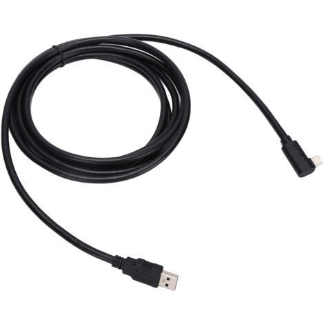 Câble USB-C vers USB-A 3.0 à Connecteur Courbé pour Oculus Quest et Accessoires VR