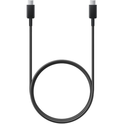 Cable USB C vers USB C, longueur 1m, charge ultra rapide 45W Coloris Noir EP-DN9