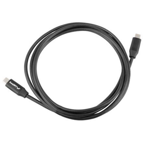 CABLE USB LANBERG 2.0 MACHO/USB C MACHO QUICK CHARGE 4.0 1.8M NEGRO