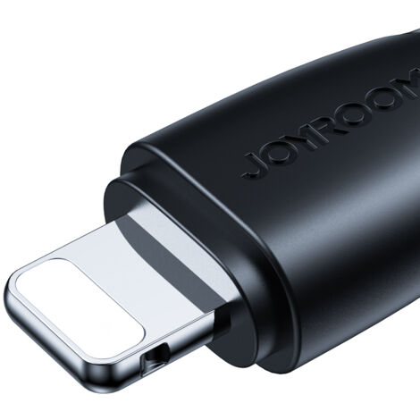 Cable USB-Lightning 2.4A Surpass Series para iPhone, 1,2 m, negro